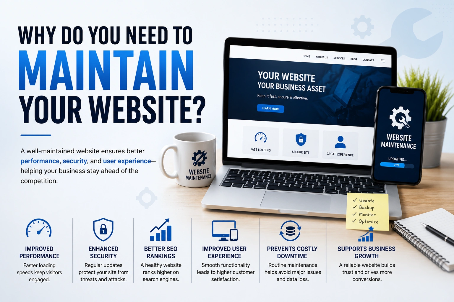 Why Do You Need To Maintain Your Website?