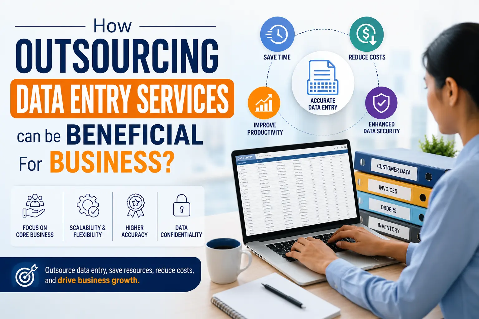 How Outsourcing Data Entry Services can be Beneficial For Business?